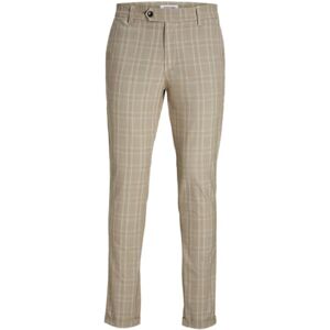 JACK & JONES herr Chinos byxor jpstmarco jconnor akm noos,Beige/detalj: check,27W / 32L JACK & JONES herr Chinos byxor jpstmarco jconnor akm noos,Beige/detalj: check,27W / 32L