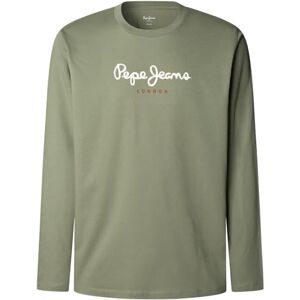 Pepe Jeans herr Eggo Long N T-shirt, grön (militärgrön), M, Grön (militärgrön), M Pepe Jeans herr Eggo Long N T-shirt, grön (militärgrön), M, Grön (militärgrön), M