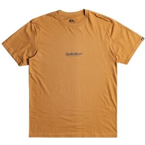 Quiksilver kortärmad t-shirt män QS Simple LETTRING SS XS brun Quiksilver kortärmad t-shirt män QS Simple LETTRING SS XS brun