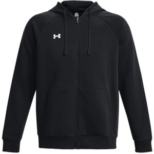Under Armour Rival anpassad hel dragkedja, andningsbar herrjacka med huva, bekväm huvtröja med dragkedja med snäv passform Under Armour Rival anpassad hel dragkedja, andningsbar herrjacka med huva, bekväm huvtröja med dragkedja med snäv passform