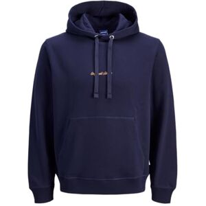 JACK & JONES Jornorrebro Emb Sweat Hood Pls – plus size, Ocean Cavern, 5XL JACK & JONES Jornorrebro Emb Sweat Hood Pls – plus size, Ocean Cavern, 5XL