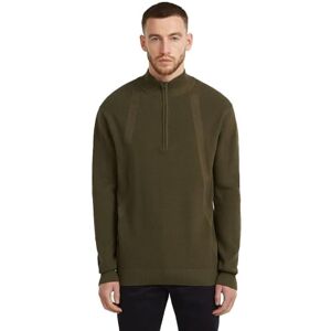 8719965012981 Struktur halv dragkedja stickad tröja, grön (Dark Olive D26726-c868-c744), S herr, Grön (Dark Olive D26726-c868-c744), S 8719965012981 Struktur halv dragkedja stickad tröja, grön (Dark Olive D26726-c868-c744), S herr, Grön (Dark Olive D26726-c868-c744), S