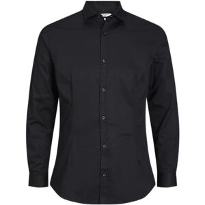 JACK & JONES JJPRPARMA skjorta L/S PLS, Svart/passform: lös passform, 3XL JACK & JONES JJPRPARMA skjorta L/S PLS, Svart/passform: lös passform, 3XL