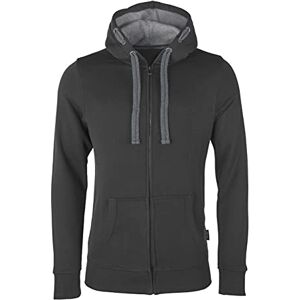 HRM Herrjacka med huva I Premium Kapuzenpullover Herren mit Kontrast-Innenfutter I Basic Hoodie mit Reißverschluss I Zip Hoodie I Hochwertige & nachhaltige Herren-Bekleidung, Mörkgrå, 6XL HRM Herrjacka med huva I Premium Kapuzenpullover Herren mit Kontrast-Innenfutter I Basic Hoodie mit Reißverschluss I Zip Hoodie I Hochwertige & nachhaltige Herren-Bekleidung, Mörkgrå, 6XL
