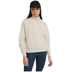 G-STAR RAW asymmetrisk knapp mock sweat, Vit (Chalk D25296-d704-127), M G-STAR RAW asymmetrisk knapp mock sweat, Vit (Chalk D25296-d704-127), M