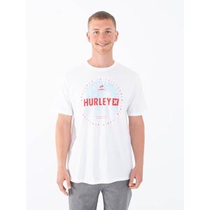 Hurley Palm World SS vit Hurley Palm World SS vit