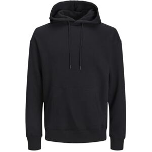 JACK & JONES JACK&JONES PLUS JJEBRADLEY Sweat Hood NOOS PLS, svart, 6XL JACK & JONES JACK&JONES PLUS JJEBRADLEY Sweat Hood NOOS PLS, svart, 6XL