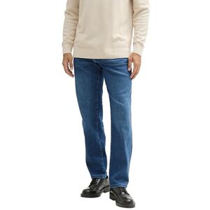 TOM TAILOR Marvin raka jeans för män, 10113 – Clean Mid Stone Blue Denim, 31W x 34L TOM TAILOR Marvin raka jeans för män, 10113 – Clean Mid Stone Blue Denim, 31W x 34L