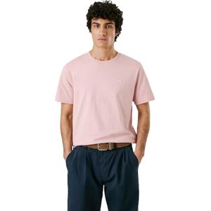 Pepe Jeans herr kontrast Connor t-shirt, rosa (ASH rosa), M, Rosa (askrosa rosa), M Pepe Jeans herr kontrast Connor t-shirt, rosa (ASH rosa), M, Rosa (askrosa rosa), M