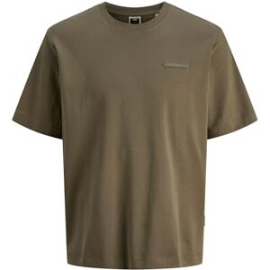 JACK & JONES Jcofusion Interlock Tee Ss Crew Noos, Druva blad, M JACK & JONES Jcofusion Interlock Tee Ss Crew Noos, Druva blad, M
