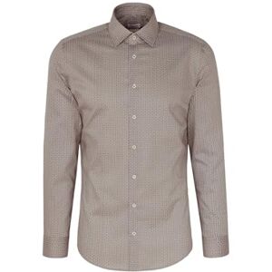 Seidensticker Silkesdekal herr performance-skjorta – slim fit – stretch – kent krage – långärmad – bomullsblandning, GRÅ, 41 Seidensticker Silkesdekal herr performance-skjorta – slim fit – stretch – kent krage – långärmad – bomullsblandning, GRÅ, 41