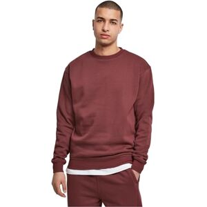 Urban Classics Grundläggande tröja för män, crewneck tröja, finns i 6 färger, enfärgad, med rund hals, storlek S till 5XL, Körsbär, S Urban Classics Grundläggande tröja för män, crewneck tröja, finns i 6 färger, enfärgad, med rund hals, storlek S till 5XL, Körsbär, S