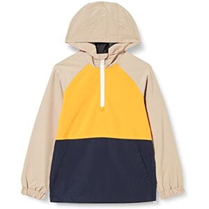 JACK & JONES Jorluke Anorak Jnr jacka för män, Dark Cheddar/detalj: NAVY BLAZER/CROCKERY, 128 JACK & JONES Jorluke Anorak Jnr jacka för män, Dark Cheddar/detalj: NAVY BLAZER/CROCKERY, 128