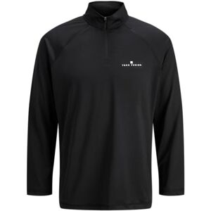 JACK & JONES herr Jjalpes halv dragkedja baselayer Aw25, svart skönhet, m, Svart skönhet, M JACK & JONES herr Jjalpes halv dragkedja baselayer Aw25, svart skönhet, m, Svart skönhet, M