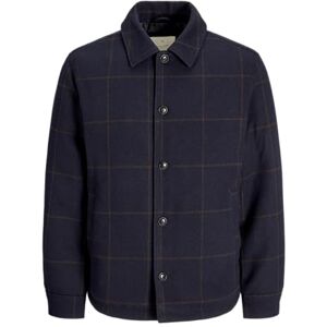 JACK & JONES Jprcccarter jacka kort jacka, Mörk marin/kontroll: check, S JACK & JONES Jprcccarter jacka kort jacka, Mörk marin/kontroll: check, S