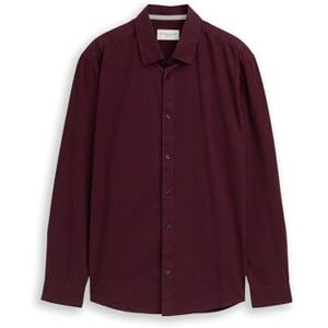 TOM TAILOR herrskjorta, 38957 – Röd Vichy Check, L TOM TAILOR herrskjorta, 38957 – Röd Vichy Check, L