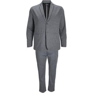 JACK&JONES PLUS JPRBLABECK kostym PLS kostym, grå melange, 4XL, Grå melange, 4XL JACK&JONES PLUS JPRBLABECK kostym PLS kostym, grå melange, 4XL, Grå melange, 4XL