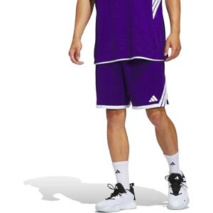 adidas herr M Everyday Pro Bball Short Shorts, team colleg purple/white, XXL adidas herr M Everyday Pro Bball Short Shorts, team colleg purple/white, XXL