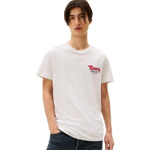 Tommy Jeans herr TJM Slim Font Play TEE DM0DM22049, grå, XS, Grå (Lt Grey Htr), XS Tommy Jeans herr TJM Slim Font Play TEE DM0DM22049, grå, XS, Grå (Lt Grey Htr), XS