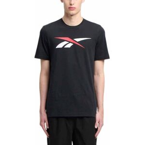 Reebok GS Vector Tee, Svart/Vit/Vector Röd, L Reebok GS Vector Tee, Svart/Vit/Vector Röd, L