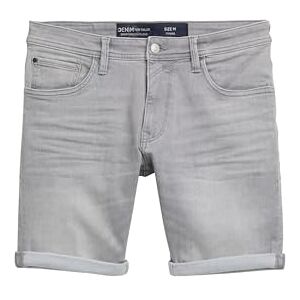 TOM TAILOR Denim Bermuda jeans för män, 10219 – Used Mid Stone Grey Denim, XS TOM TAILOR Denim Bermuda jeans för män, 10219 – Used Mid Stone Grey Denim, XS