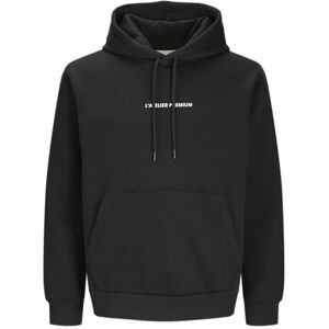 JACK & JONES Jprblaatelier Sweat Hood, svart, M JACK & JONES Jprblaatelier Sweat Hood, svart, M