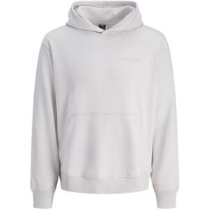 JACK & JONES Jcointerlude Tonal Back Print Sweat Hood, Lilac marmor, S JACK & JONES Jcointerlude Tonal Back Print Sweat Hood, Lilac marmor, S