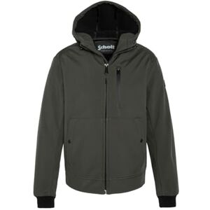 Schott NYC Kale kort dragkedja jacka med huva Schott, khaki, M vuxen Schott NYC Kale kort dragkedja jacka med huva Schott, khaki, M vuxen