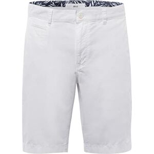 Brax Herrstil Bari Cotton Gab Sportiga Chino-Bermuda klassiska shorts, Vit, 32W x 32L Brax Herrstil Bari Cotton Gab Sportiga Chino-Bermuda klassiska shorts, Vit, 32W x 32L