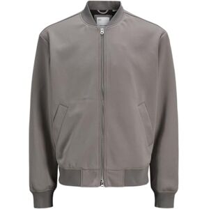 JACK & JONES Jcorecharge bomberjacka för män, Grå flanell, L JACK & JONES Jcorecharge bomberjacka för män, Grå flanell, L