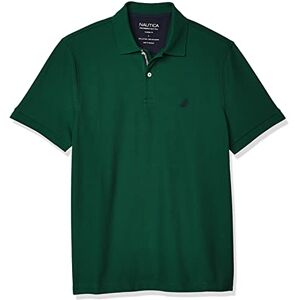 Nautica mäns Solid Anchor Deck Classic Fit Polo, Tidvattengrön, M Nautica mäns Solid Anchor Deck Classic Fit Polo, Tidvattengrön, M