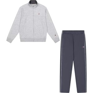 Champion mäns Legacy – sweatshirt med full dragkedja med logotyp, grå (EM021), M, Grå (EM021), M Champion mäns Legacy – sweatshirt med full dragkedja med logotyp, grå (EM021), M, Grå (EM021), M