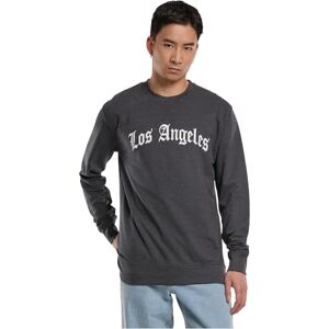 Tee herr Los Angeles Wording Crewneck, kol, L Tee herr Los Angeles Wording Crewneck, kol, L