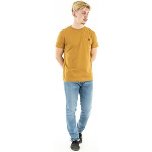 Timberland SS Dun-River Crew T T-shirt herr, Beige färg, XL Timberland SS Dun-River Crew T T-shirt herr, Beige färg, XL