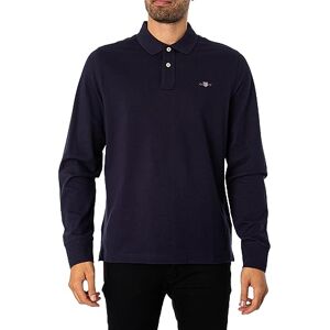 GANT Herr Shield 2230 Polotröja med krage, Evening Blue, M GANT Herr Shield 2230 Polotröja med krage, Evening Blue, M
