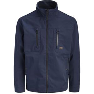JACK & JONES Jjdevin kontrastjacka, marinblå blazer, S JACK & JONES Jjdevin kontrastjacka, marinblå blazer, S