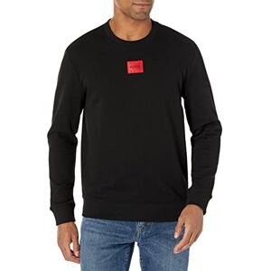 HUGO Boss Herr regular fit fyrkantig logo tröja tröja tröja, Rabarduk, L HUGO Boss Herr regular fit fyrkantig logo tröja tröja tröja, Rabarduk, L