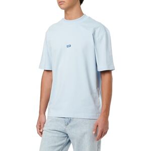 HUGO T-shirt för män, Öppen blå 460, 3XL HUGO T-shirt för män, Öppen blå 460, 3XL