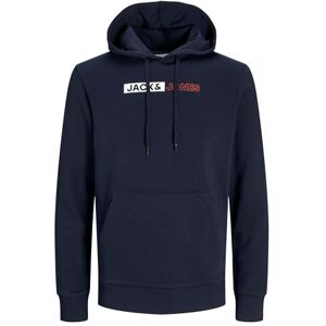 JACK & JONES JJECORP Logo Sweat Hood Play NOOS PLS, Marinblazer/tryck: lek 5, 4XL JACK & JONES JJECORP Logo Sweat Hood Play NOOS PLS, Marinblazer/tryck: lek 5, 4XL
