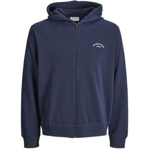 JACK & JONES Jjcollegelogotyp sweat zip Hood Jnr, marinblå blazer, 176 JACK & JONES Jjcollegelogotyp sweat zip Hood Jnr, marinblå blazer, 176