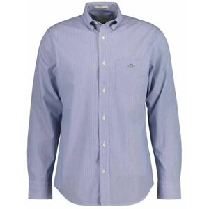 GANT Reg Poplin Banker Bd skjorta för män, College Blue, XL GANT Reg Poplin Banker Bd skjorta för män, College Blue, XL