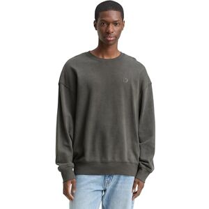TOM TAILOR Denim herr sweatshirt, 29999 Svart, L TOM TAILOR Denim herr sweatshirt, 29999 Svart, L
