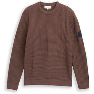 TOM TAILOR herrtröja, 38833 – väska brun, XXL TOM TAILOR herrtröja, 38833 – väska brun, XXL