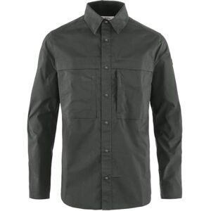 Fjällräven Fjallraven 12600194-030 Abisko Trail skjorta LS M skjorta herr mörkgrå storlek XL, mörkgrå, XL Fjällräven Fjallraven 12600194-030 Abisko Trail skjorta LS M skjorta herr mörkgrå storlek XL, mörkgrå, XL