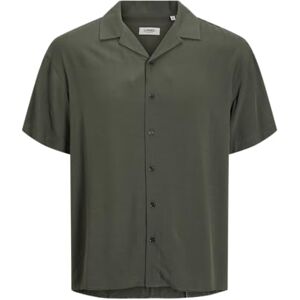 JJ REBEL Jrebwater Resort Shirt Ss, Skalbagge, L JJ REBEL Jrebwater Resort Shirt Ss, Skalbagge, L