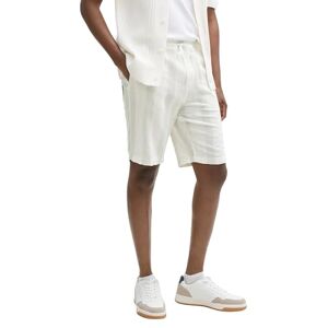 TOM TAILOR Denim Bermudashorts för män, 37863 – Off White Big Structure Stripe, XS TOM TAILOR Denim Bermudashorts för män, 37863 – Off White Big Structure Stripe, XS