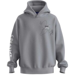 HUGO Blå Nedimo 10257685 Hoodie 2XL, Grå, XXL HUGO Blå Nedimo 10257685 Hoodie 2XL, Grå, XXL
