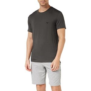 Giorgio Armani Underkläder herr Crew Neck Deluxe viskos t-shirt, Dark Land, S, Mörkt land, S Giorgio Armani Underkläder herr Crew Neck Deluxe viskos t-shirt, Dark Land, S, Mörkt land, S