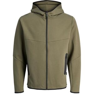 JACK & JONES Jcofusion Sweat Zip Hood Noos, Druva blad, M JACK & JONES Jcofusion Sweat Zip Hood Noos, Druva blad, M