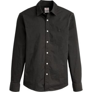 Levi's Herr långärmad batteri Housemark smal skjorta, Kolsvart, XS Levi's Herr långärmad batteri Housemark smal skjorta, Kolsvart, XS
